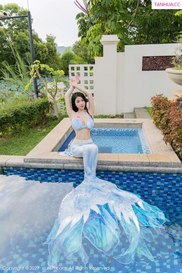 美七Mia  美七Mia泳池系列 绚丽美人鱼服饰第15张图片
